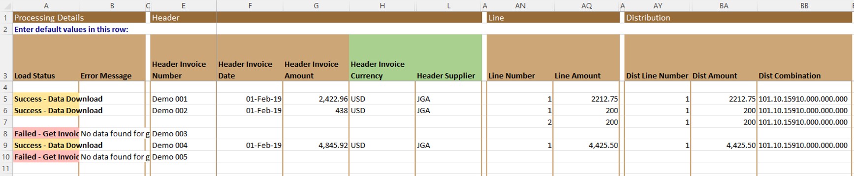 Excel Templates – User Manual | Simplified Loader